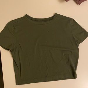 Wild Fable green crop top